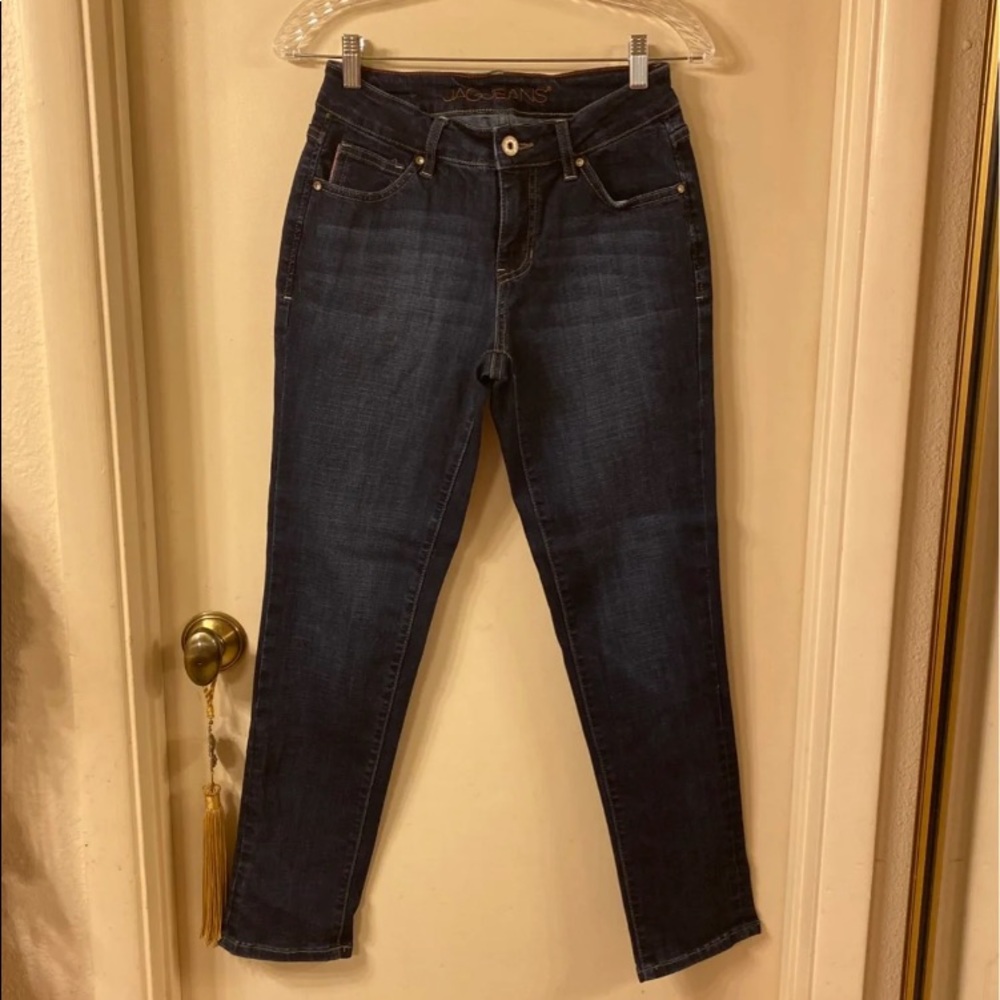 Jag Jeans 4/27 Girlfriend Dark Blue SZ 4